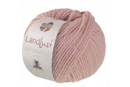 Landlust Naturwolle nr 19 grijs roze
